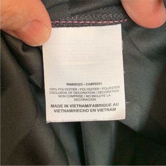 Nike | 2000s Women’s Grey Striped Dri-Fit Athletic Running Shorts Medium - Picture 9 of 10